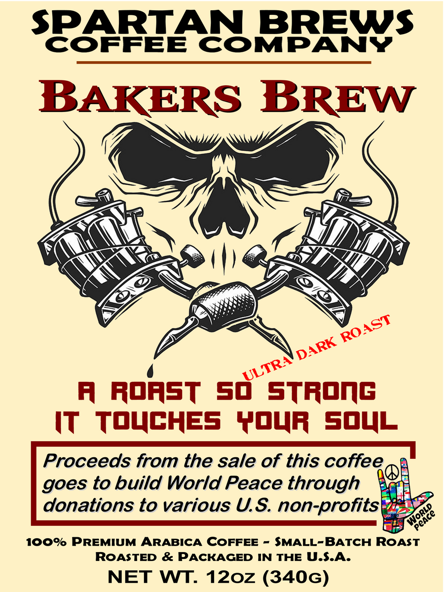 Bakers Brew Double Dark Freedom Roast 12oz