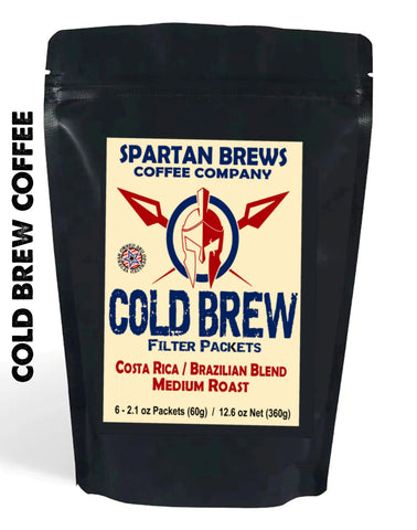 Cold Brew "Costa Rica / Brazilian"  6-Pk Pouches