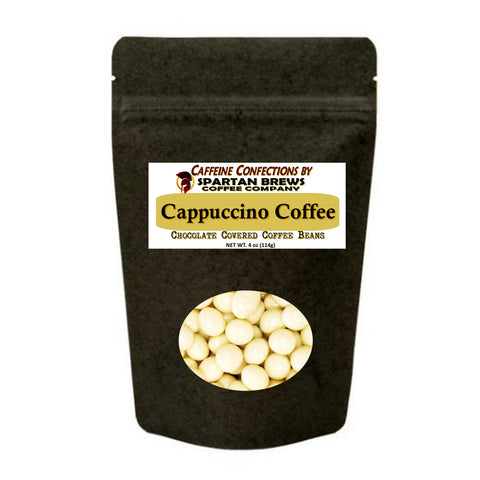 Cappuccino White Chocolate Coffee Beans 4oz