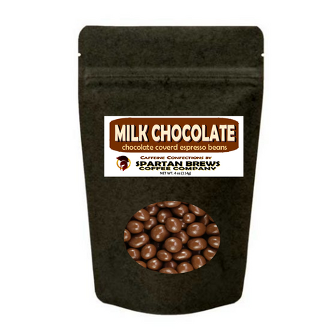 Milk Chocolate Covered Espresso Beans 4oz