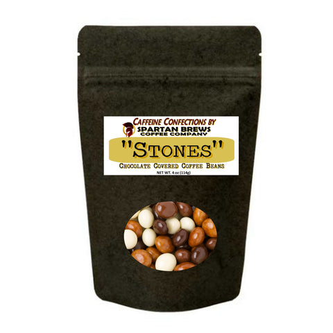 Stones Mixed Chocolate Coffee Beans 4oz