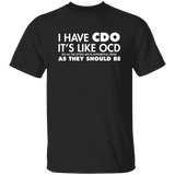 I have CDO 5.3 oz. T-Shirt