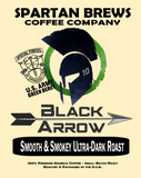 Black Arrow - Ultra Dark Roast - 12oz (Smooth, Smokey, Powerful)