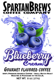 Blueberry Cream Gourmet Flavored Coffee