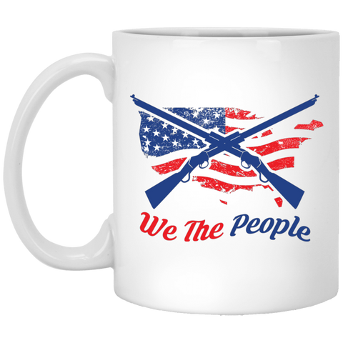 We The People 11oz White Mug