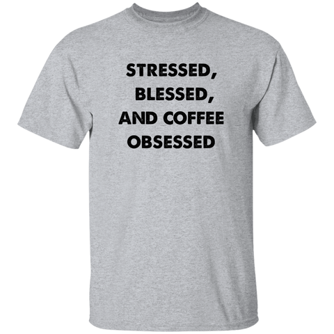 Stressed Blessed 5.3 oz. T-Shirt