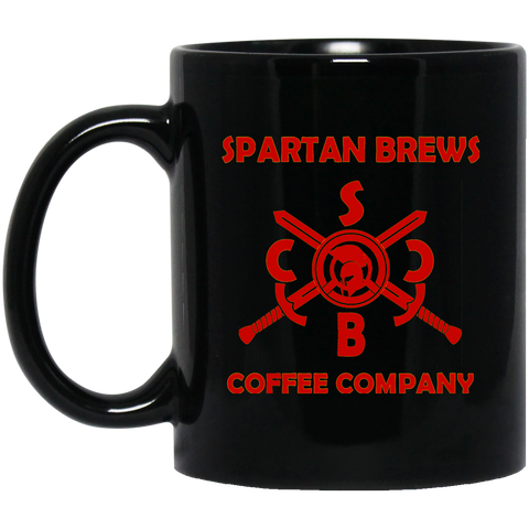 SBCC Red 11 oz. Black Mug