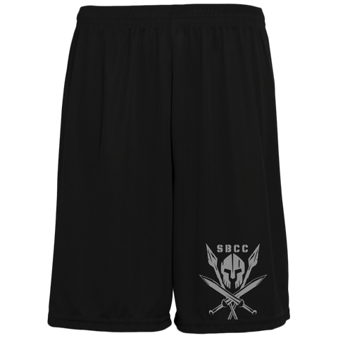 SBCC 2 Moisture-Wicking Pocketed 9 inch Inseam Training Shorts