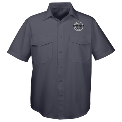 wade413 Harriton Mens Key West Short Sleeve Staff Shirt