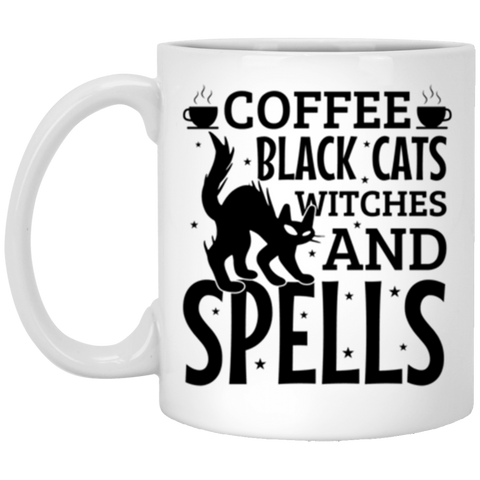Spells 11oz White Mug
