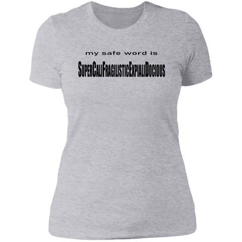 Safe-word Ladies T-Shirt Special