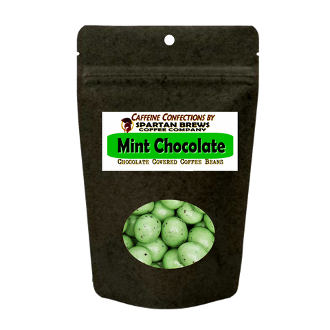 Mint Chocolate Covered Espresso Beans Mini-Pak 1.5oz