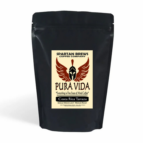 Pura Vida - Costa Rica Tarrazu Light/Med Roast - 12oz (Single Origin)