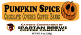 Pumpkin Spice Chocolate Covered Coffee Beans