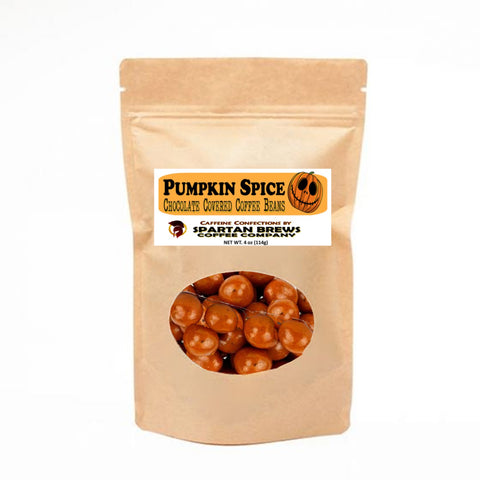 Pumpkin Spice Chocolate Covered Coffee Beans