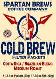 Cold Brew "Costa Rica / Brazilian"  6-Pk Pouches
