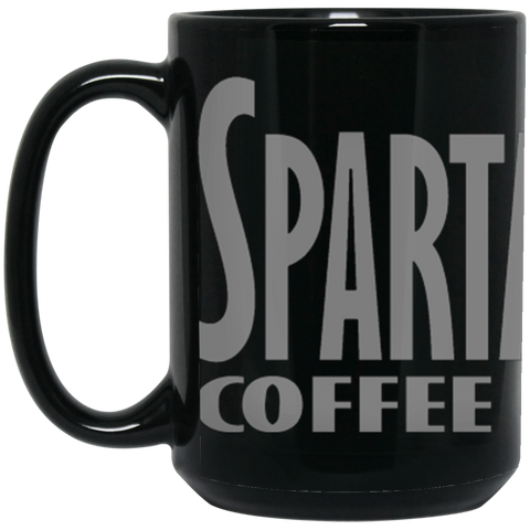 Full Logo 15 oz. Black Mug