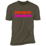 Drunkin Grownups Premium Short Sleeve Tee