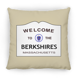 Otis Welcome to the Berkshires Large Square Pillow