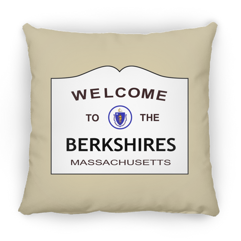 Otis Welcome to the Berkshires Large Square Pillow