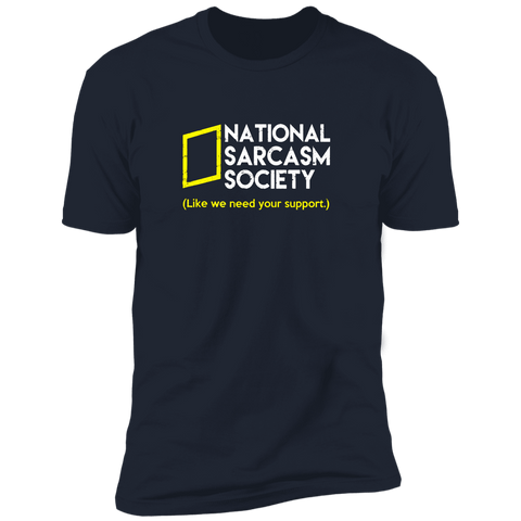 National Sarcasm Premium Short Sleeve Tee