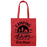 Otis Camping Canvas Tote Bag