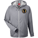 Men's Heathered Performance Hooded Jacket