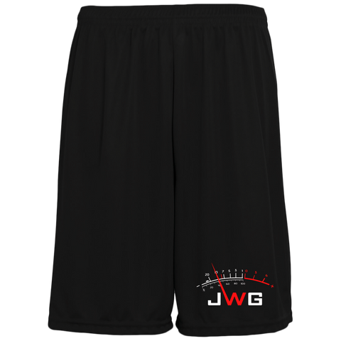 Heff413 Moisture-Wicking Pocketed 9 inch Inseam Training Shorts