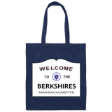 Otis Welcome to the Berkshires Canvas Tote shopping Bag