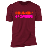 Drunkin Grownups Premium Short Sleeve Tee