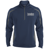 Lttr Logo Men's Sport Wicking Colorblock 1/2 Zip