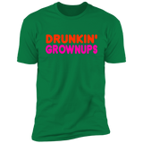 Drunkin Grownups Premium Short Sleeve Tee