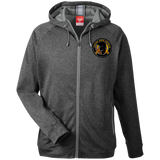 Men's Heathered Performance Hooded Jacket