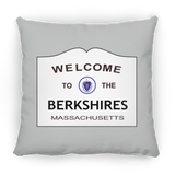 Otis Welcome to the Berkshires Large Square Pillow