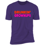 Drunkin Grownups Premium Short Sleeve Tee