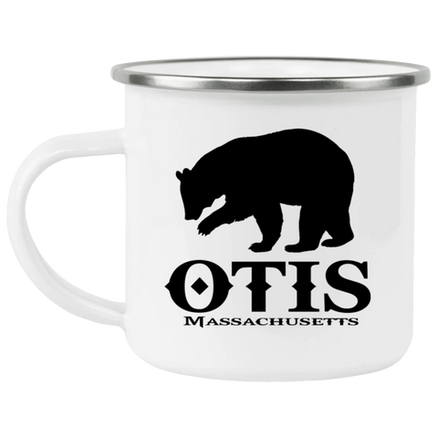 Otis Bear Enamel Camping Mug