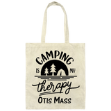 Otis Camping Canvas Tote Bag