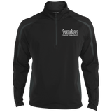 Lttr Logo Men's Sport Wicking Colorblock 1/2 Zip