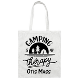 Otis Camping Canvas Tote Bag